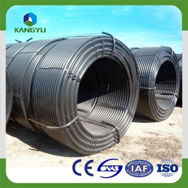 Tubulação de água e saneamento rural 11/2 '& 2' Coiled Poly Tubulação SDR11 SDR17 Plastic Coil Pipe